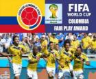 Колумбия, приз Fair Play. Чемпионата мира по футболу 2014 Бразилия